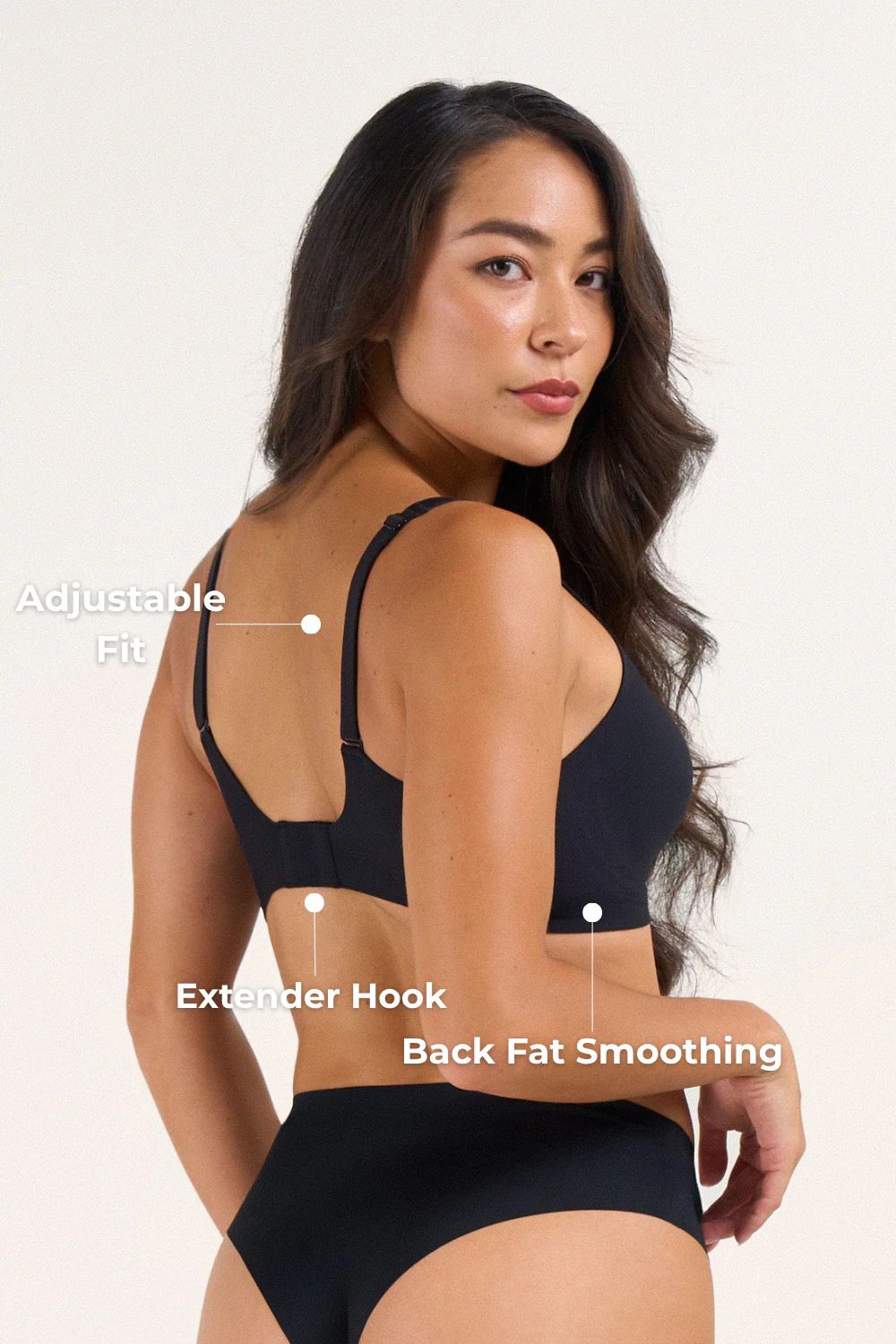 Seamless Deep V Push-Up Wireless Jelly Bra