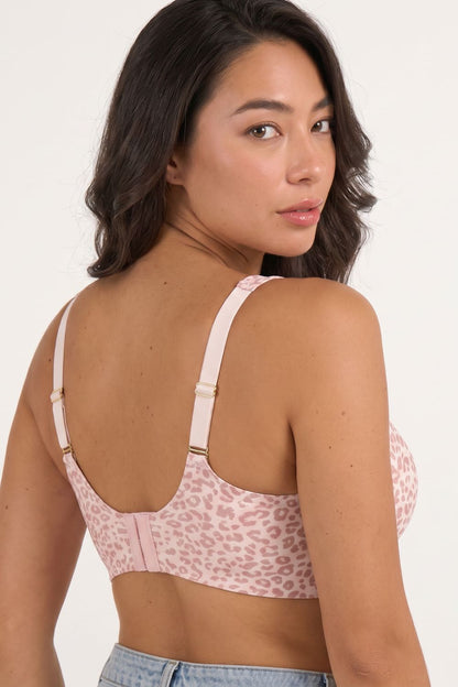 Seamless Deep V Push-Up Wireless Jelly Bra